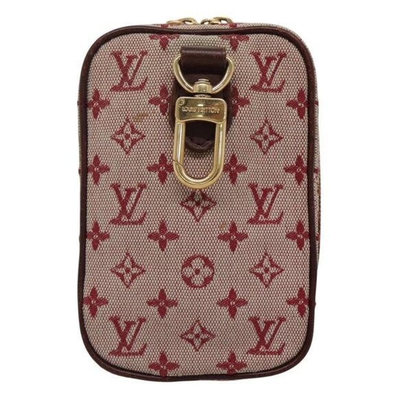 LOUIS VUITTON Monogram Mini Usu Digital Pouch Red - Picture 10 of 14